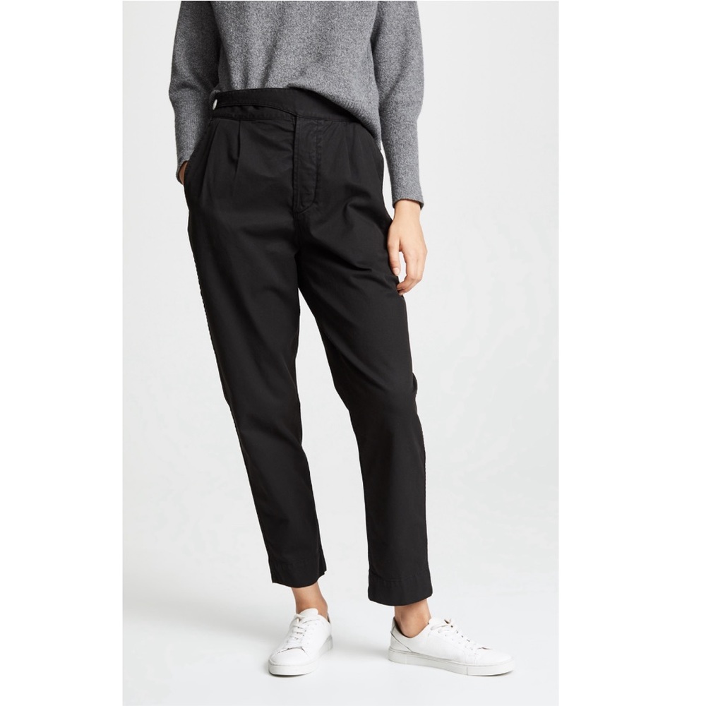 Rag & Bone cotton twill pants in black size 24